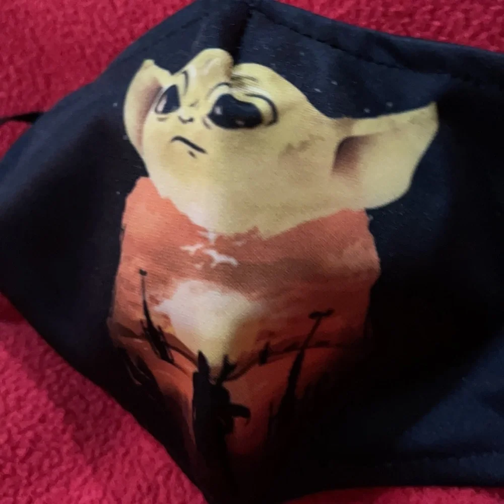 New Yoda face mask
